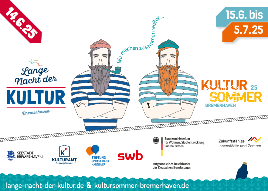 Werbeflyer der Langen Nacht der Kultur 2025