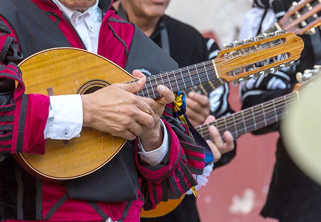 Street musicians in Mexico
